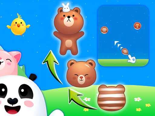 Animal Merge: Bubble Shooter