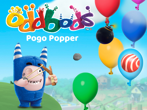 Oddbods Pogo Popper